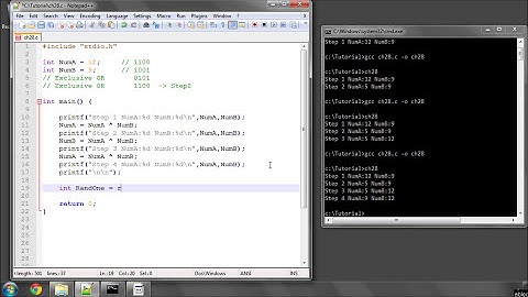 Beginning C Programming - Part 28 - Bitwise Operators (4) Exlusive OR