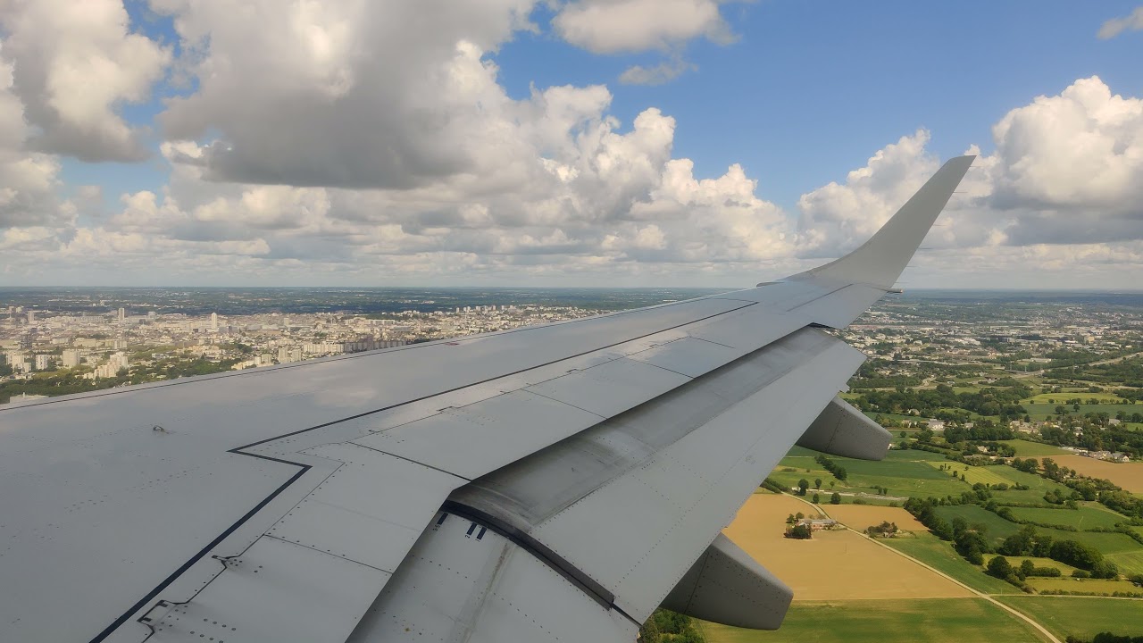 Atterrissage Rennes Erj190 Air France