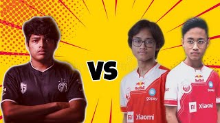 Jonathan vs BTR Zuxxy And Luxxy | 1v2 Tdm Battle | India 🇮🇳 vs Indonesia 🇮🇩