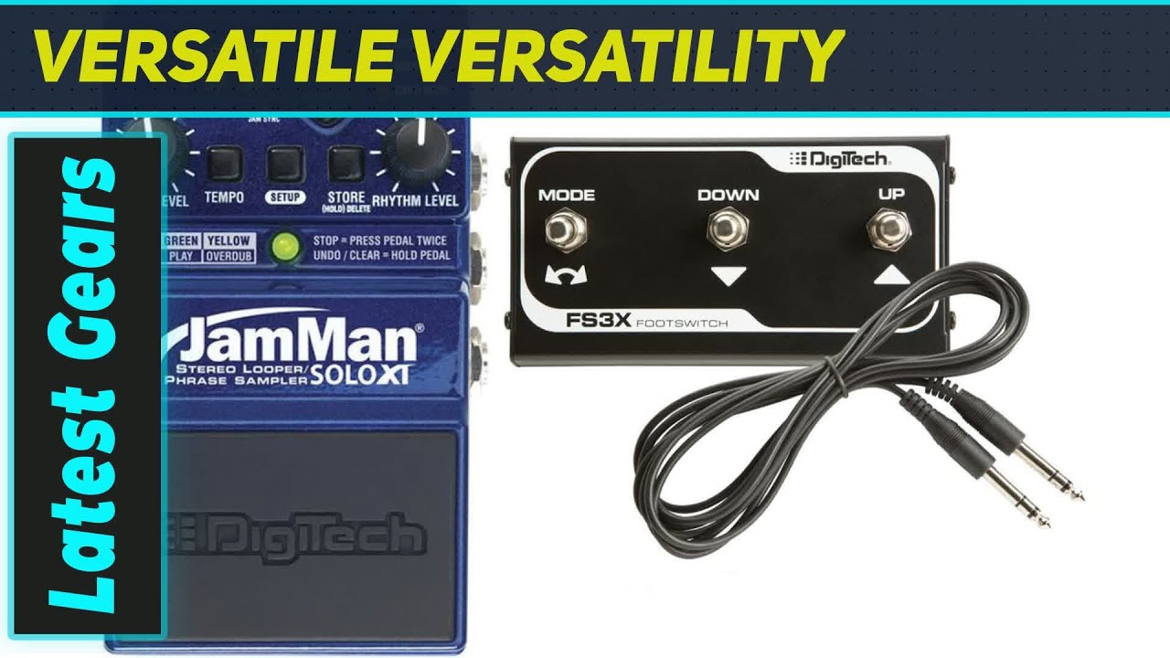 DigiTech JamMan Solo XT: Your Ultimate Looping Machine