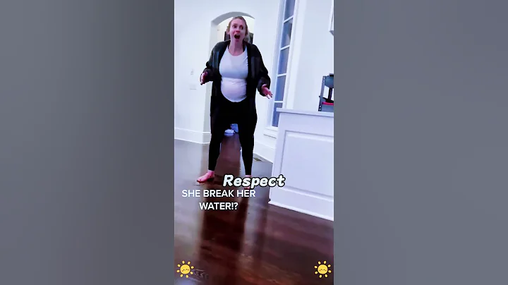 The moment her water broke#PregnancyDiaries #WaterBreak #Comedy#foryou