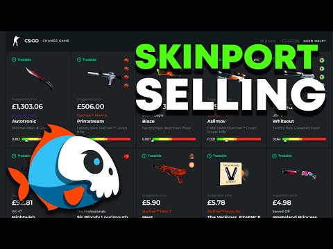 How to SELL CSGO Skins on Skinport in 2022