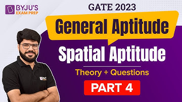 Spatial Aptitude | Part 4 | General Aptitude | Newly Added Topic | GATE 2021 | Rakesh Sir