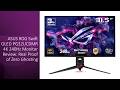 ASUS ROG Swift OLED PG32UCDMR 4K 240Hz Monitor Review: Real Proof of Zero Ghosting