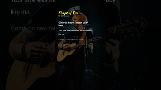 Shape Of You By Ed Sheeran Global Hit & Unforgettable Pop Anthem