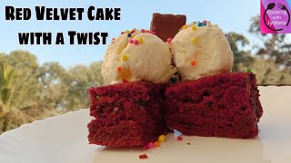 Red Velvet Cake with a Twist Recipe | Eggless Healthy Cake Recipe | Valentine's Cake | Beet Cake