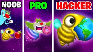 NOOB vs PRO vs HACKER | In Tasty Planet Forever| With Oggy And Jack | Rock Indian Gamer Gamer |