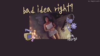 (แปลไทย) bad idea right? - Olivia Rodrigo