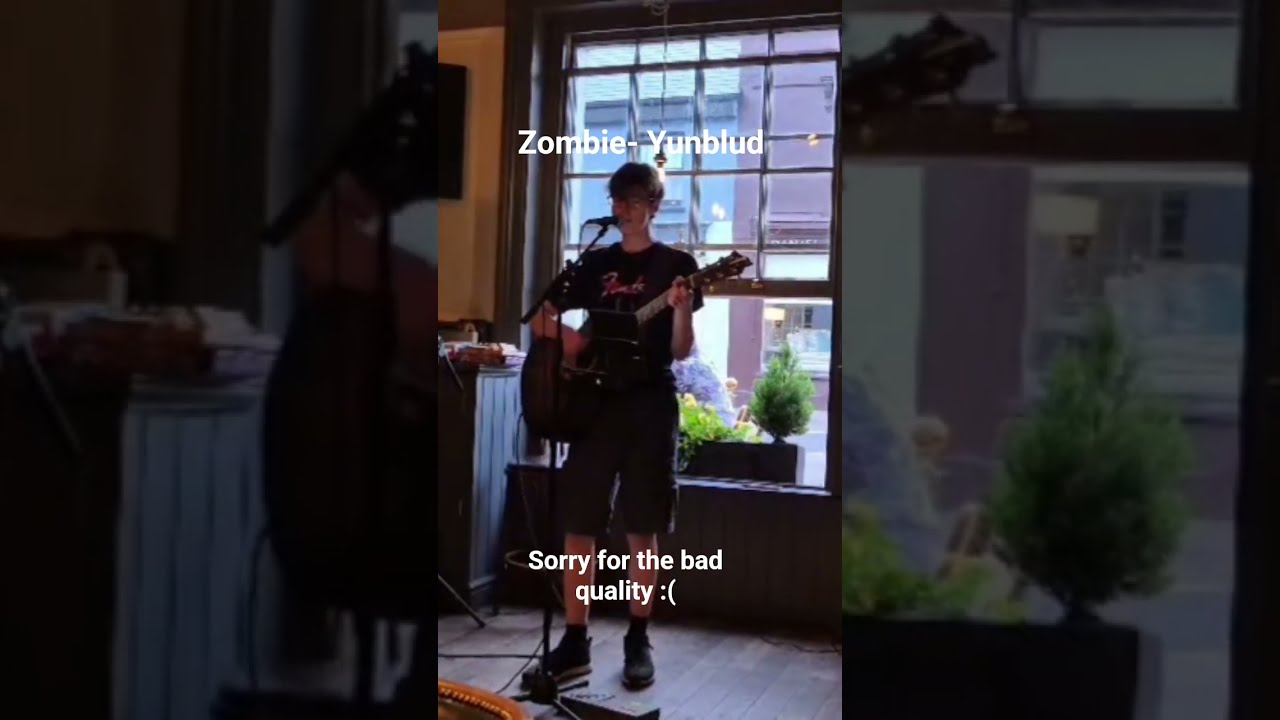 Zombie- @yungblud #fyp #trending #viral #shorts #acousticcover #zombie #yungblud #openmic