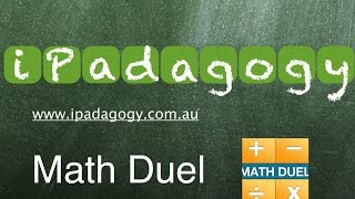 iPadagogy - App Review - Maths Duel Video Tutorial screenshot 3