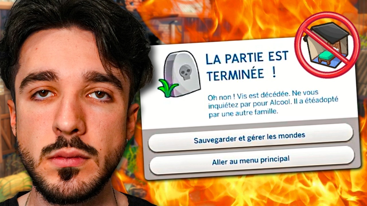 Rénover une maison MAUDITE (Ça tourne TRÈS TRÈS MAL) 😨 | SIMS 4