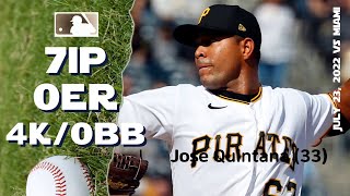 José Quintana | July 23, 2022 | MLB highlights