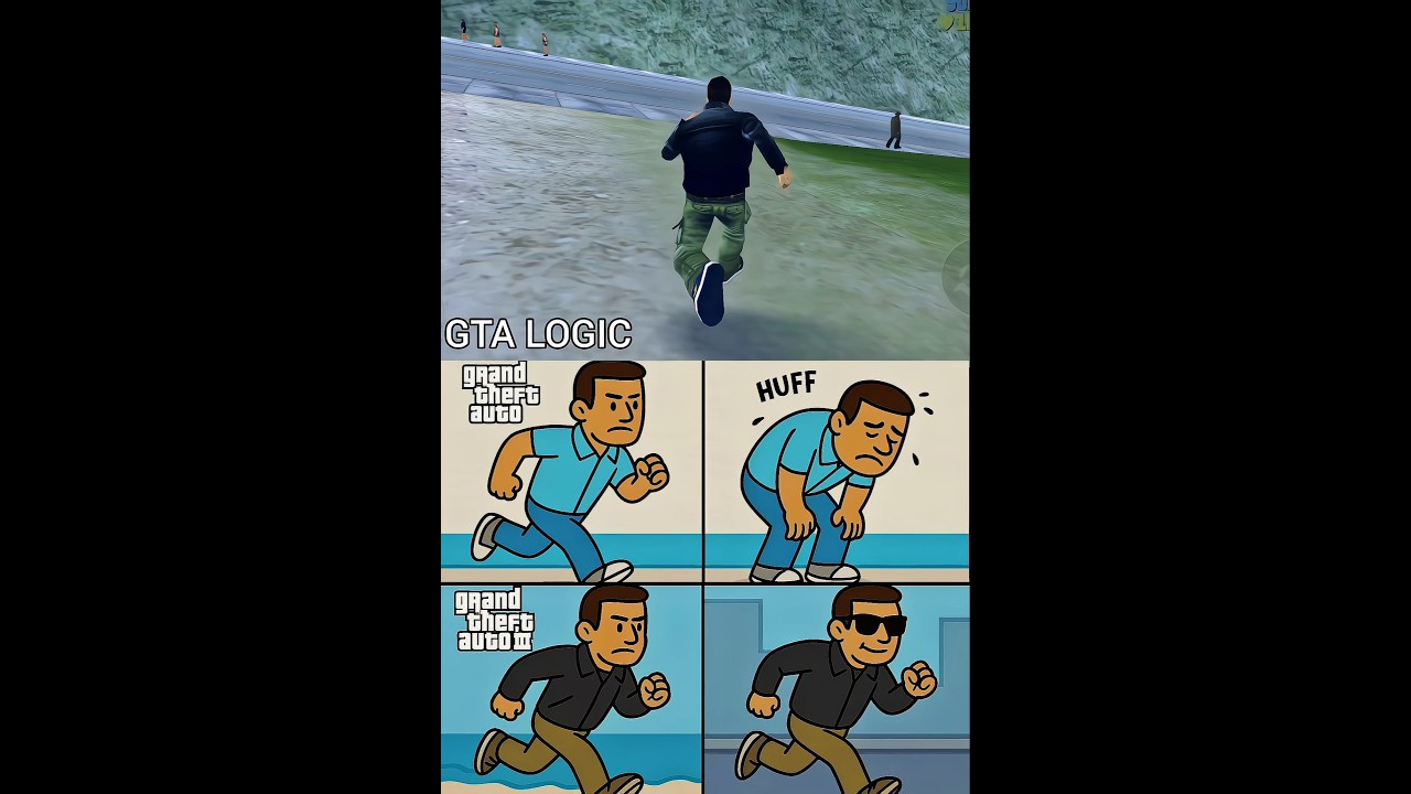 GTA LOGIC Part 30 tommy cloud running 