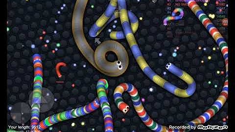 1 Super Hacker Snake against 76679 Pro Hacker snakes. Slither.io Epic gameplay