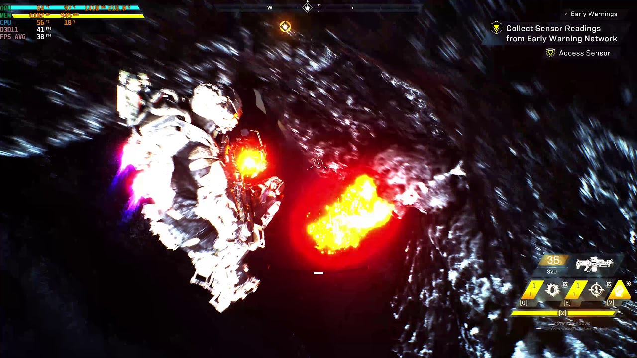 4k Ultra, Anthem, I5 10400, AMD RX Vega 64, 32GB 3200Mhz, Testing Game Average FPS