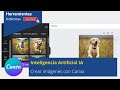 Generar imágenes en segundos con IA de Canva