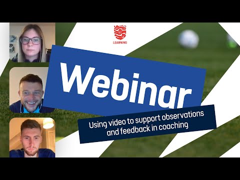 Webinar | Using video to support observations and feedback in coaching