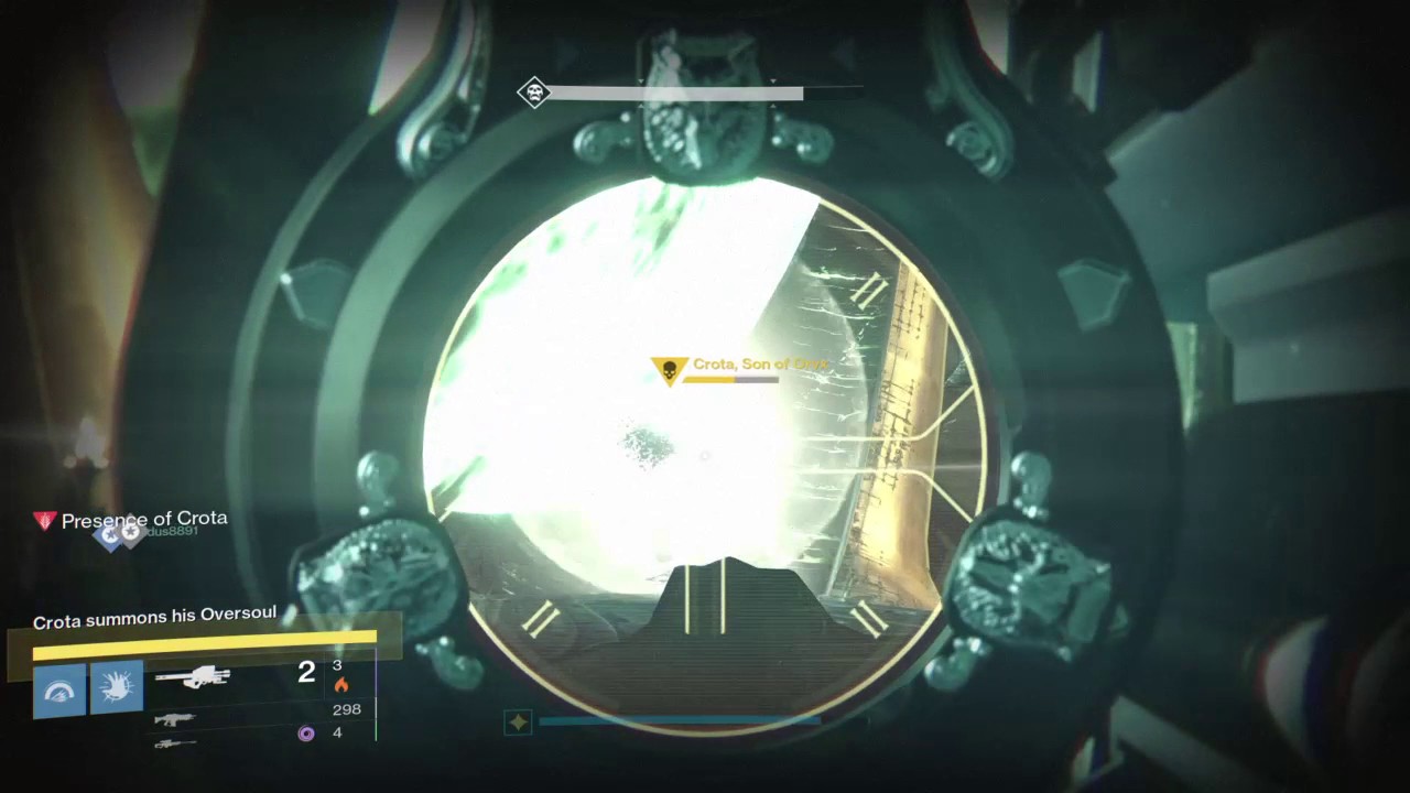 Crota 390 glitch Crota isn't playing around