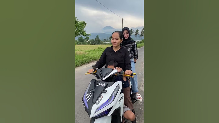 Tersangka pencuri motor ENTHUL‼️