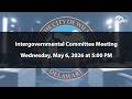 Intergovernmental Committee Meeting 5 6 2026 