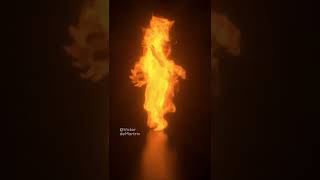 Fire Simulation Dancing Dude (Coming In Hot)