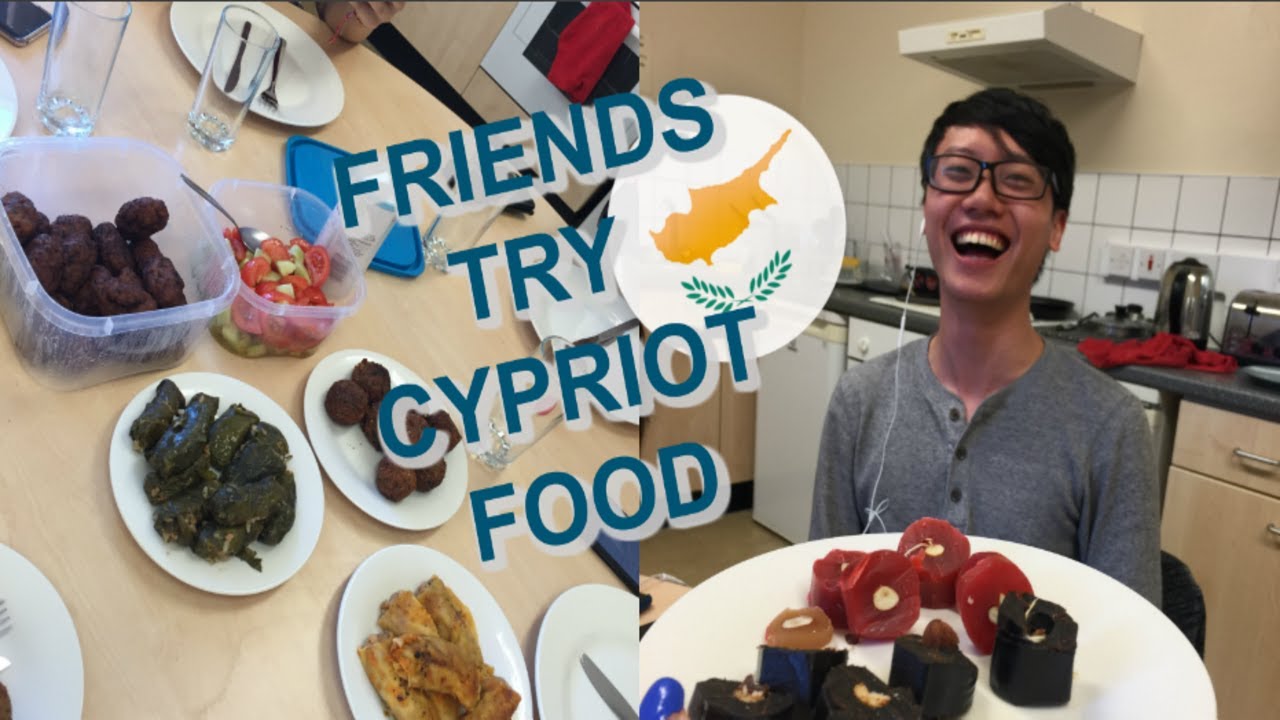 Preparing some Cypriot food for my friends at University🇨🇾