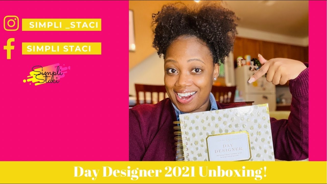 2021 Day Designer Daily Planner Unboxing
