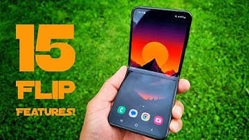 15 Best Flex Window Features of Samsung Galaxy Z Flip 5!!!