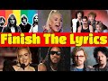 Music quiz : Finish the Lyrics most popular songs Edition 🎵 | Song quiz