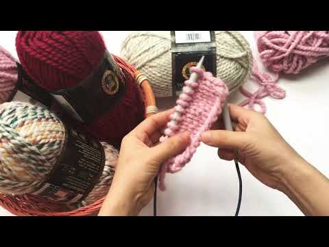 How to Knit two together (K2tog) | Cách đan mũi giảm K2tog