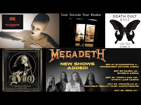 Dio new box set - Slipknot, Look Outside Your Window - Megadeth tour - Venera (Korn) album - Atreyu