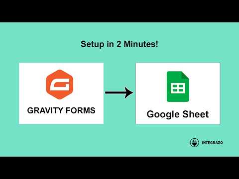 Gravity Forms to Google Sheets Integration in WordPress (Free Plugin) | Integrazo Automator