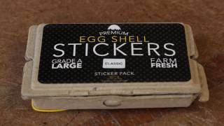 Product Review: Egg Shell Stickers