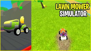 BUYING MAX LEVEL MOWER Roblox Lawn Mower Simulator