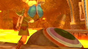 TLoZ Skyward Sword - What happens if Link rides the Ball with a Bomb?
