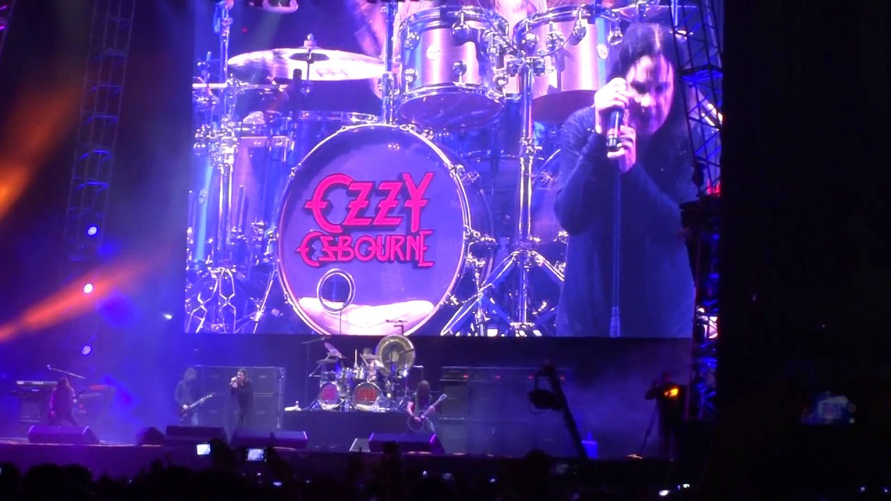 Ozzy Osbourne Iron Man Monsters of Rock 2015 YouTube