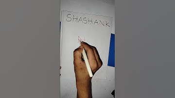 Shashank name logo 😎💓||Comment your name ❣️||#trendingshorts #ytshorts #shorts #logodesign