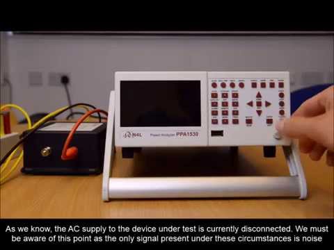 N4L Power Measurement Tutorial 1 -  Power Analyzer Turn on and External Shunt Configuration
