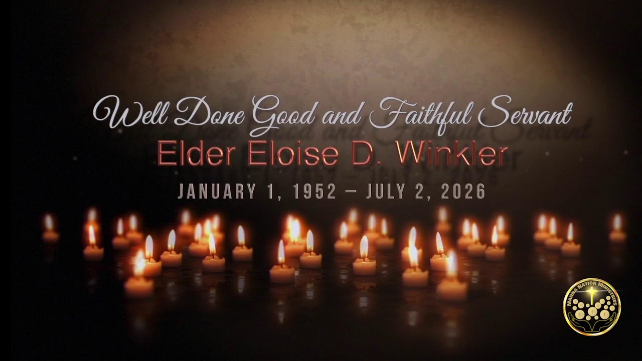 Bis. J. Wallace Sr. | Manna Nation Ministries | Celebration of Life for Elder Winkler