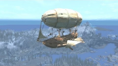 Skyrim Airship - The Dev Aveza