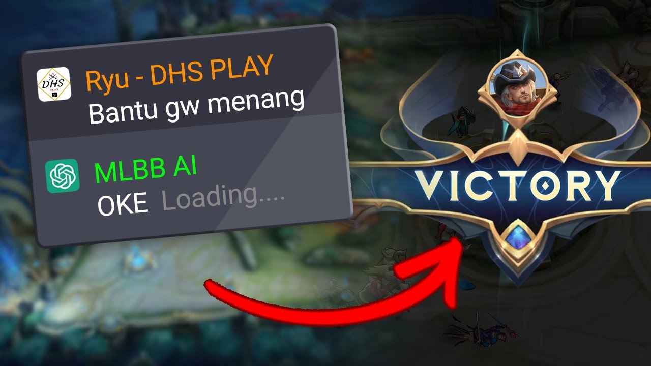 Gw minta BANTUAN AI buat MENANGIN MATCH di Mobile Legends