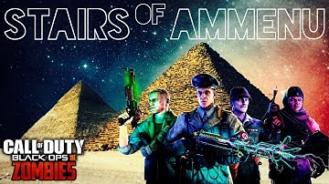 Stairs of Ammenu BO3 Custom Zombies! (1st try!) SICK 😷 Egyptian map!!! #LIVE #Gaming #CZC
