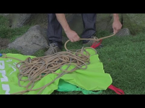 How to use a rope bag