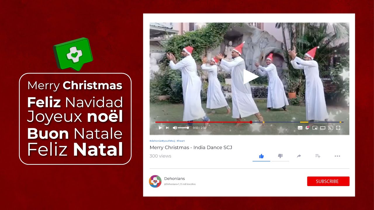 Christmas Dance by Dehonians in India