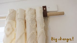 Bedroom Makeover on a Budget | Cheap Curtain Hack!