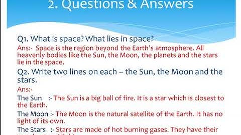 Class 3  Science   Chapter 15  Exercise