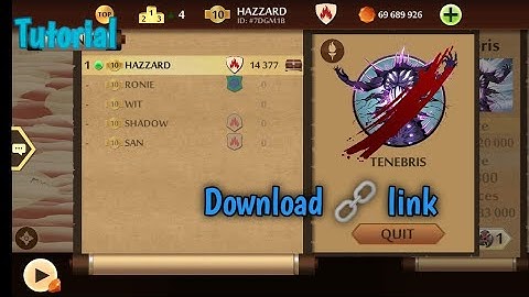 Shadow Fight 2 || Thruster Moves Hack || Download link+Tutorial || Raid Hack || Skeleton Hack