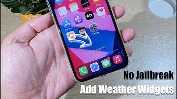 *NEW TRICK* Add Weather Widgets to iOS 14  - No Jailbreak