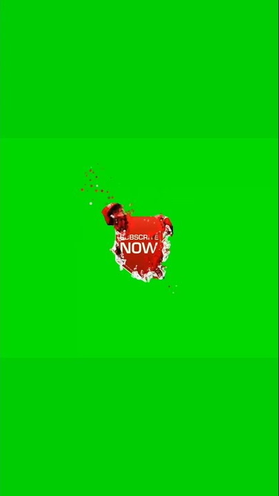 Green Screen Subscribe Shorts Button Animated #shorts #Greenscreen