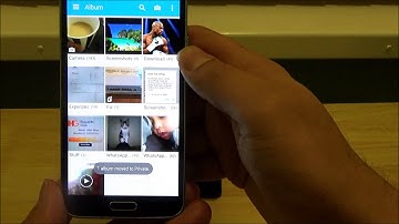 How to hide content, pictures, videos, files and music on a Samsung mobile phone - S5 or S6